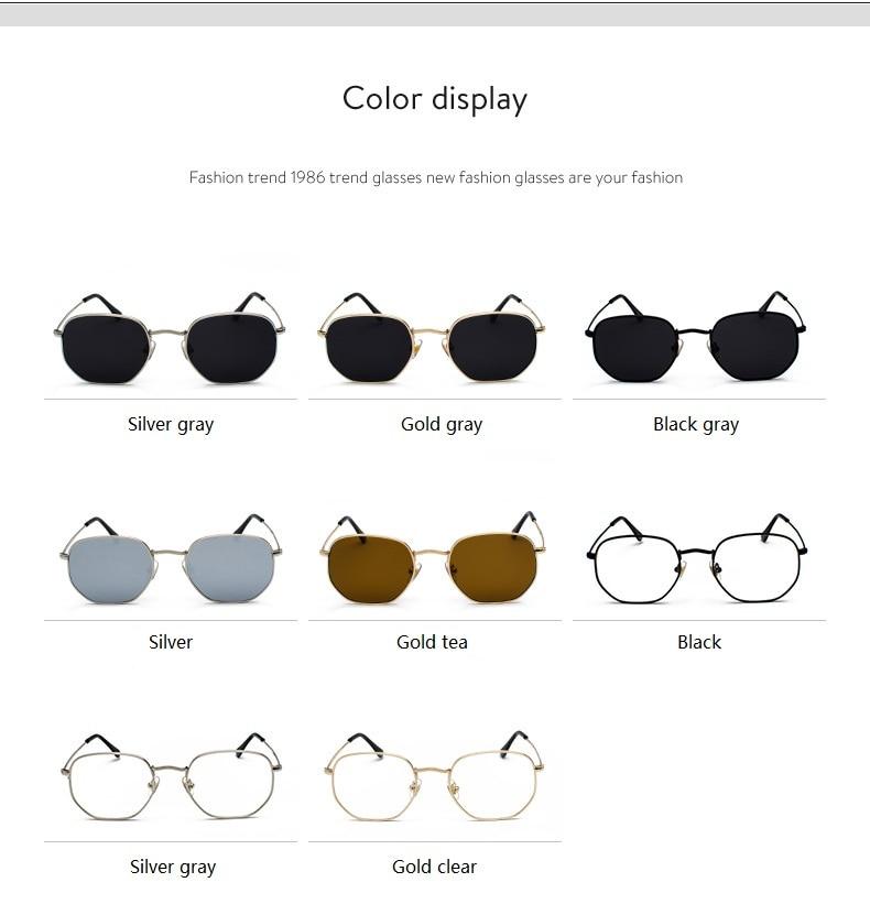 Hexagon Sunglasses - Gold / Clear Pink – Victoria's Closet & Co